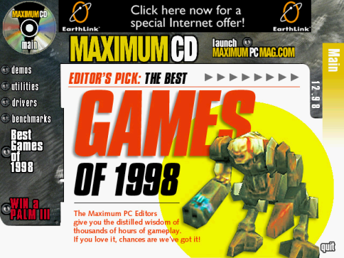 Maximum CD - December 1998