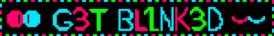 get blinked