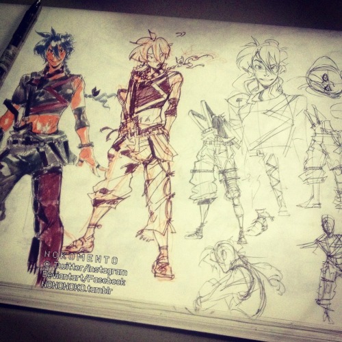 nononoko:  Instadump # 1029356728 First 4 pics = Lucius my OC, and his ever changing clothes 2nd to bottom row = Makoto and my SR4 Dare look alike Bottom row= Korra and Miss Aubrey and Bodie bodie bodie bodie bodie everywhere hello 5 am