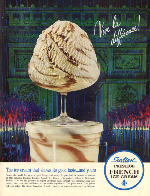 Sealtest French Ice Cream - 1962