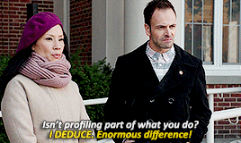 shesnake:elementary • 114— the only thing anyone can predit about people with 100% certainty is that