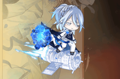 just when i thought caviar couldn’t get any cuter, his wedding skin is him riding a satellite 