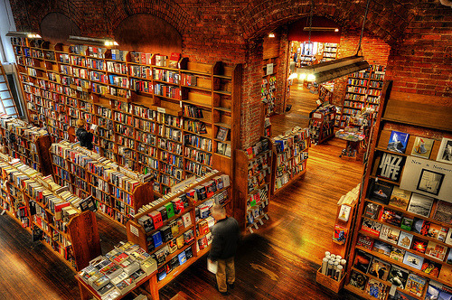fairypek:  booksdirect:  In the bookstore.  Heaven