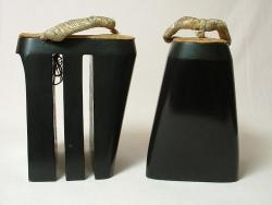fuskida:  Antique Japanese Oiran Shoes Koma-geta