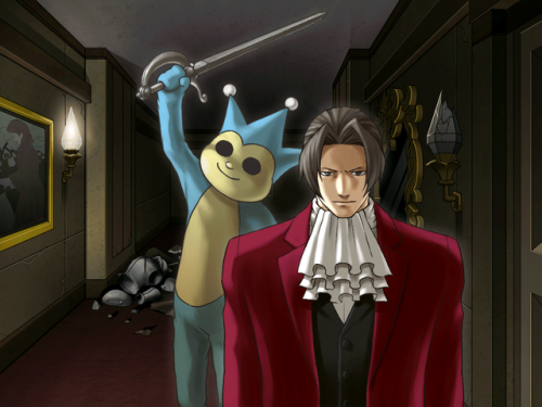 milesphoenix:Remember when Ace Attorney Investigations: Miles Edgeworth became a horror game? Becaus