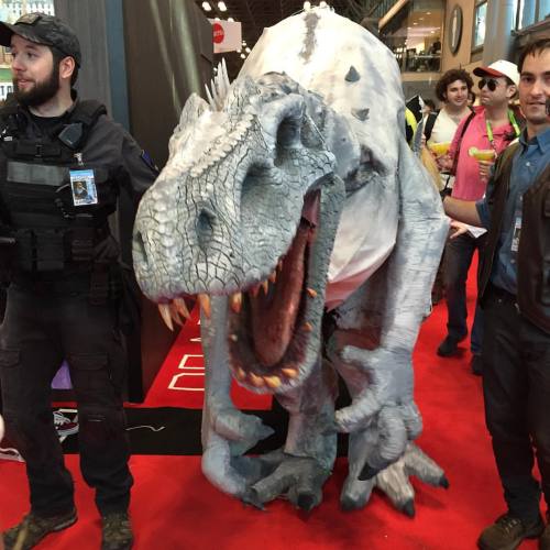 #jurassicworld #nycc #nycc2015 #NewYorkComicCon (at Jacob K Javits Convention Center)