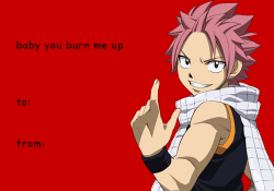 lockserheart:  Made these lame Fairy Tail valentines. c: 