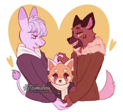 Haida with his boyfriend and his girlfriend. He is such a lucky boy and i’m so happy for them.