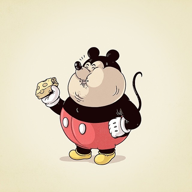 dieorfree:  by : Alex Solis  Fat fucks.