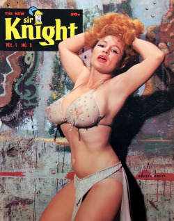 Burleskateer:  Virginia Bell Graces The Cover Of The August ‘59 (Vol.1 - No.8)
