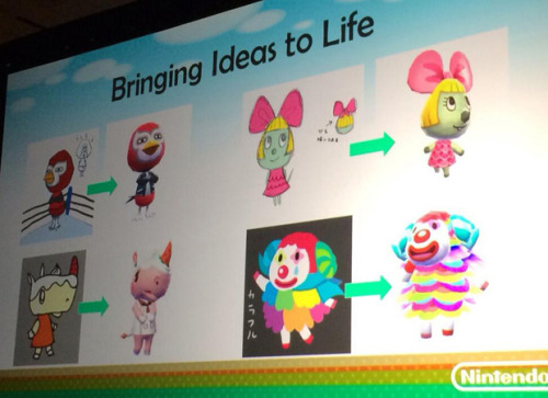tinycartridge:  How Animal Crossing’s creepy sheep came to life ⊟ The minds behind Animal Crossing: New Leaf gave a wonderful presentation at the Game Developers Conference about how creating a diverse team — nearly half of the group, led by co-director