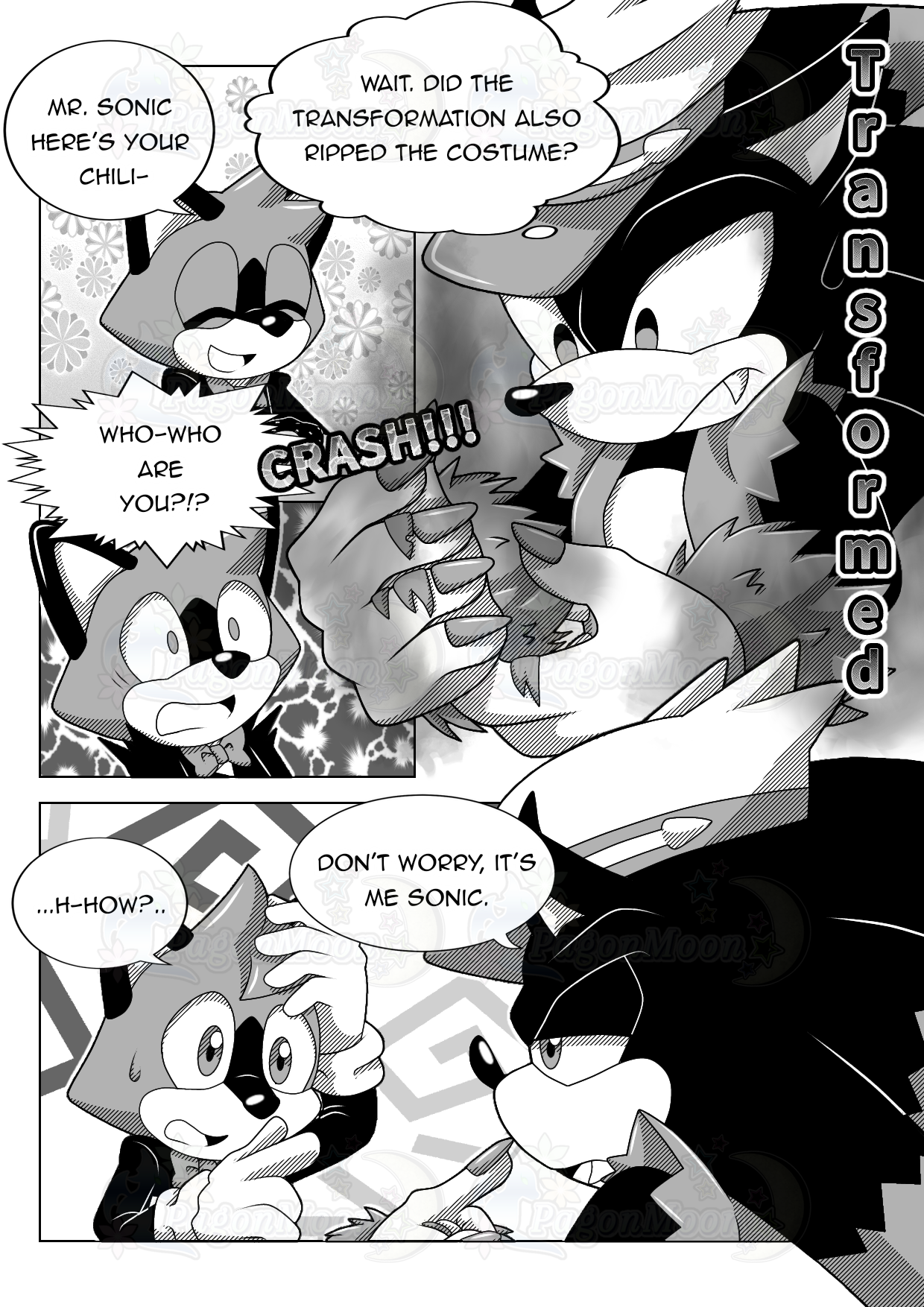 werehog sonadow comic