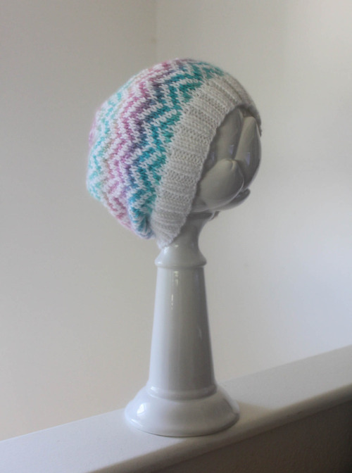 [ rainbow herringbone hat by gingerhaole on etsy ]More rainbow, more herringbone! Cute as hell!