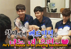 princeinprague:  the team lost but changmin and jongsu won their match; since changmin