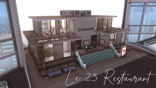 Le 23 - Restaurant Lot Information :Size : 30x20 / Lot Type : Restaurant / Price : 145 857Placed on 