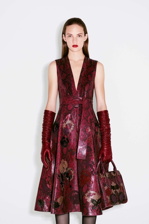 Cocktail dress for a Nightsister - Alexander McQueen pre-fall 2016