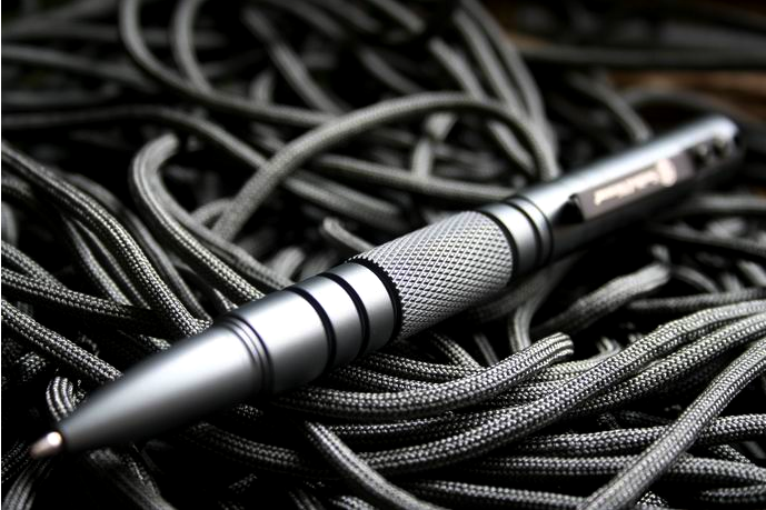 gunsknivesgear:  Smith &amp; Wesson Tactical Pen. The concept of a tough steel