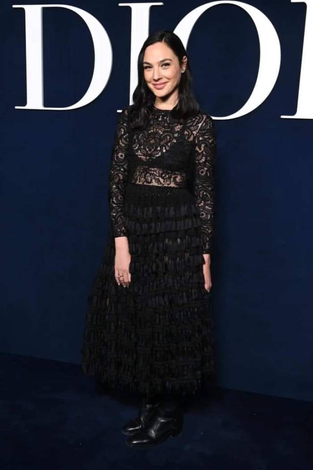 Gal Gadot at Christian Dior Fall 2023