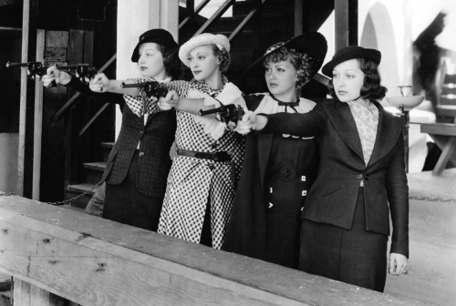 Ann Sheridan, Kathleen Burke, Grace Bradley, and Frances Drake, 1935