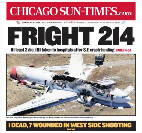 Adding insult to injury: Chicago Sun-Times style.It&rsquo;s not &lsquo;just a pun.&rsquo; It&rsquo;s