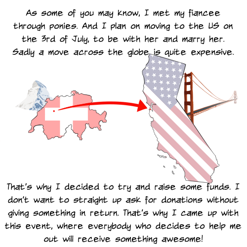 ratofdrawn:  The Donation Drive for my move and my wedding will end this coming Sunday,
