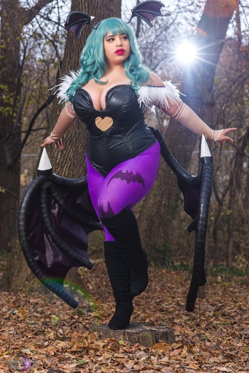 My Morrigan Cosplay & Lewd Set! Available on Patreon NOW! Photographs by Insomniacs Dream Produc