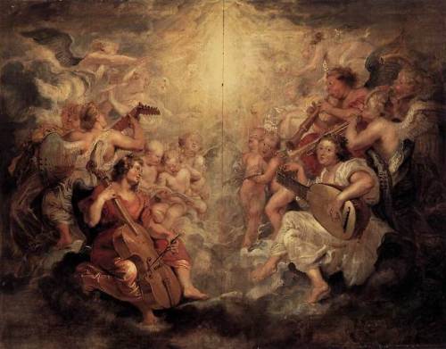 Music Making Angels, 1628, Peter Paul RubensSize: 83x65 cmMedium: oil, board