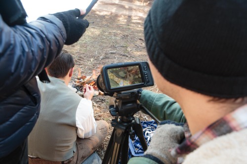 (Watch Out) Boy Music Video BTS: Cameron’s SceneThe second (and last) day opened to a similarly earl