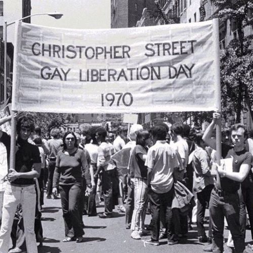 “CHRISTOPHER STREET GAY LIBERATION DAY 1970,” first annual Christopher Street Liberation Day Parade,