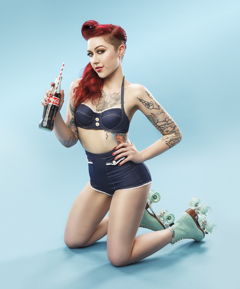  Pinup photo shoot for Inked Magazine Photography: Christian Saint - All Rights ReservedModels: