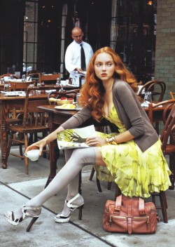 aaron-symons:  Lily Cole photographed by