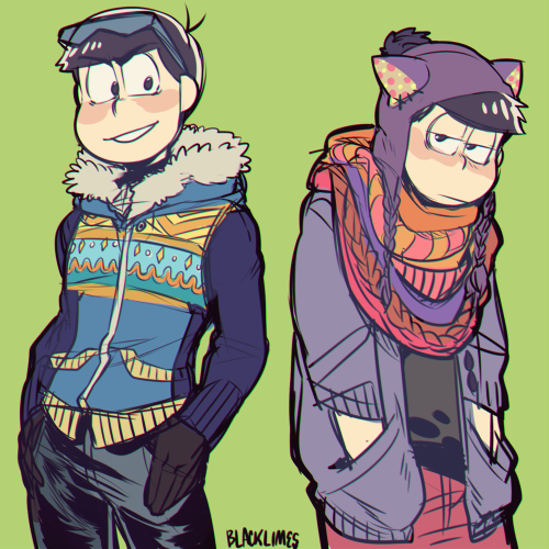 blacklimes:Some misc. dwibbles of the boys wearing nice(?) fall clothing~I’ve been on a draw-charact