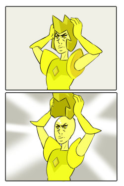 ashsanchezart:  the truth about Yellow Diamond