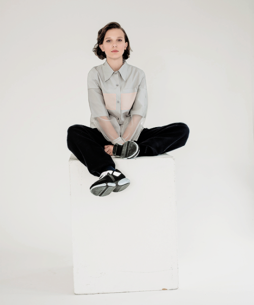 elevenhop: Millie Bobby Brown for  L’officiel Paris.