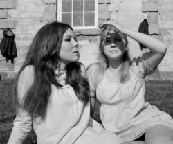 thetalks:  Dames Helen Mirren and Judi Dench, photographed here by David Farrell, on the set of A Midsummer Night’s Dream (1968). Read talks with both in our film section.