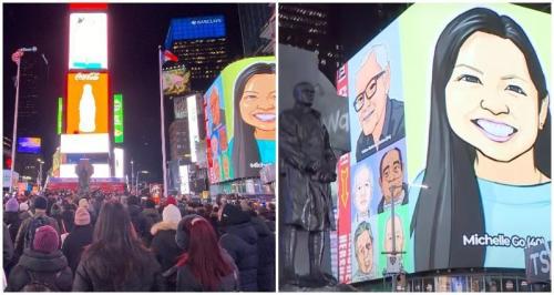 Rest in power, Michelle Alyssa Go. Here is the entire vigil @ Times Square last night. It was so col