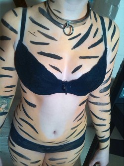 thattroikidd:Made cassiecorpse into a tiger for a future shoot idea :D