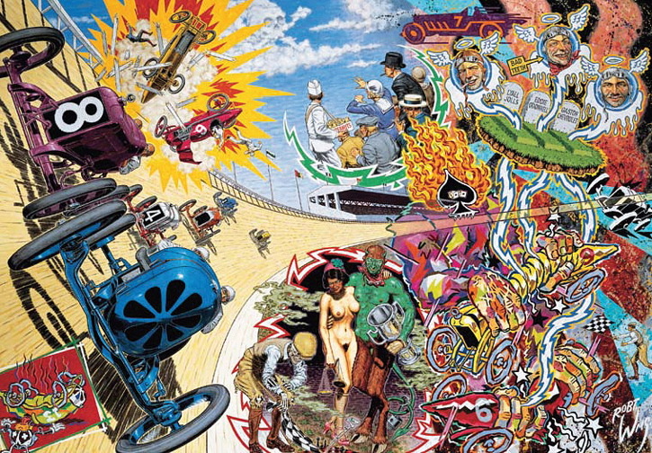 cross-connect:  The Father of ‘Lowbrow’ and Pop-Surrealism Robert Williams Robert