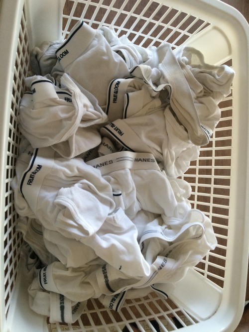 mgs915: Sadly I have no more clean tighty whities today, it’s laundry day! Looks beautiful. :)