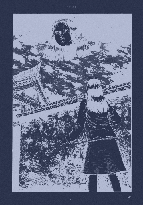 odioart:    Junji Ito x Odio 首吊り気球(The Hanging Balloons) c o l o r f u