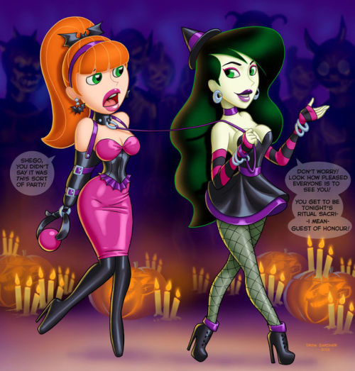 Hehe, Shego and Kim really slip naturally into the mistress/slave roles. Good to see she’s pac