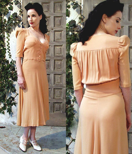 queenofburlesque:  Dita Modelling Vintage Clothes 