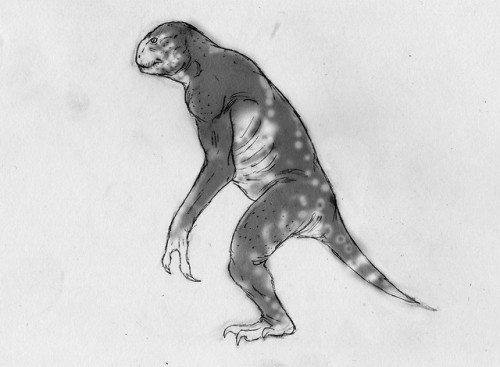 abookofcreatures:dimetrodone:quinnred:nicer-nowhere:quinnred:My quickly sketched answer to an ancien
