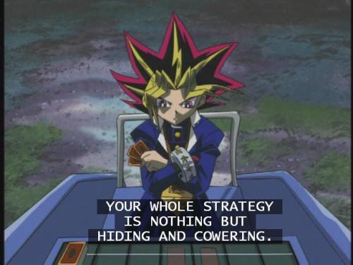 thewittyphantom:Half this match is Yami Yugi giving the best trash-talk ever XDHonestly, this is my 