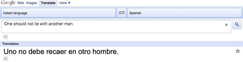 hunter-doctors-in-221b:  copperbooms:  go to google translate. type a sentence in english and translate it to a language of your choice. translate it again to another language. translate it again. and again. and again. translate it 6 more times. then