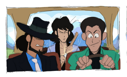 Porn paunchsalazar:more Lupin IIIthis is Goemon’s photos