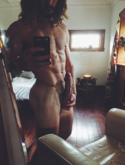 hornymenhavingfun:  Holy shit! The whole package and fucking hot hair to boot!