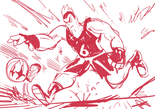 Slam la kill jam I would have loved to see more sports themed episodes in the anime. I did do this i