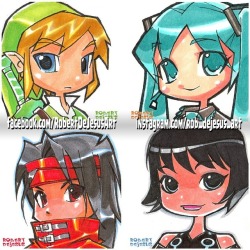 robertdejesus:  Chibis from my time lapse