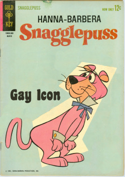 djactionslacks:Snagglepuss - Pioneer of Cartoon Gay Icons